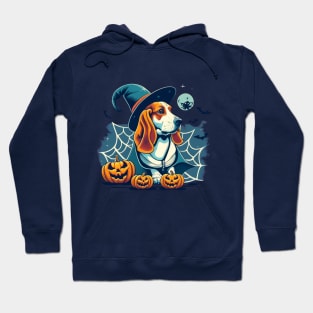 Basset Hound Pumpkin Hoodie